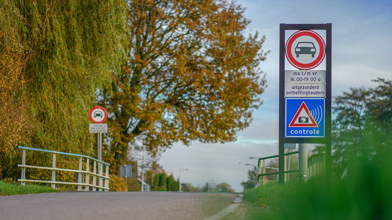 verkeersbord C06 - verkeersbord gesloten voor voertuigen